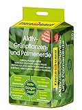 Floragard Aktiv-Grünpflanzen- und Palmenerde 20 L • Spezialerde für Palmen, Farne, Ficus, andere...