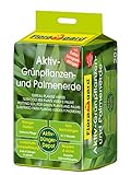 Floragard Aktiv-Grünpflanzen- und Palmenerde 20 L • Spezialerde für Palmen, Farne, Ficus, andere...