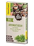Floragard Bio-Erde Aromatisch 1x40 Liter - für Anzucht und Aussaat sowie für Kräuter - torffrei...