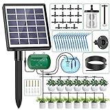 AnseTo Solar Bewässerungssystem für 2024 Neuestes Automatische Bewässerungscomputer für Garten,...