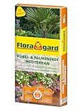 Floragard Kübelpflanzenerde mediterran 40 L - Spezialerde für große Kübel, Zitruspflanzen,...